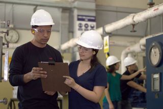 factory workers