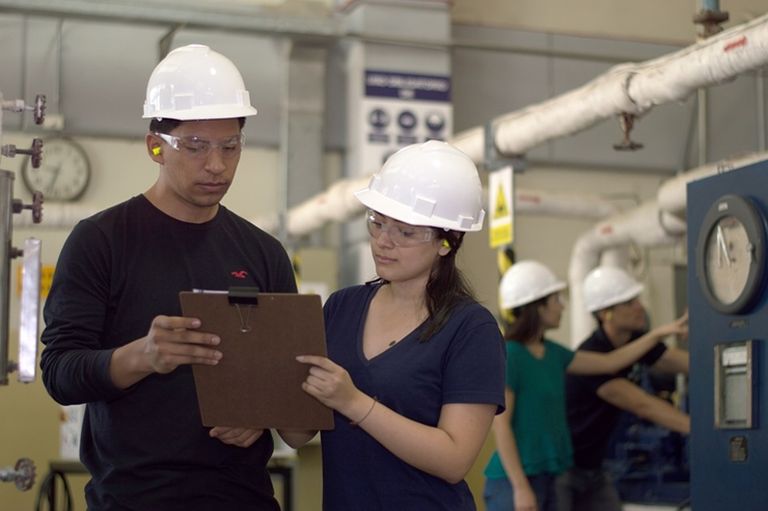 factory workers