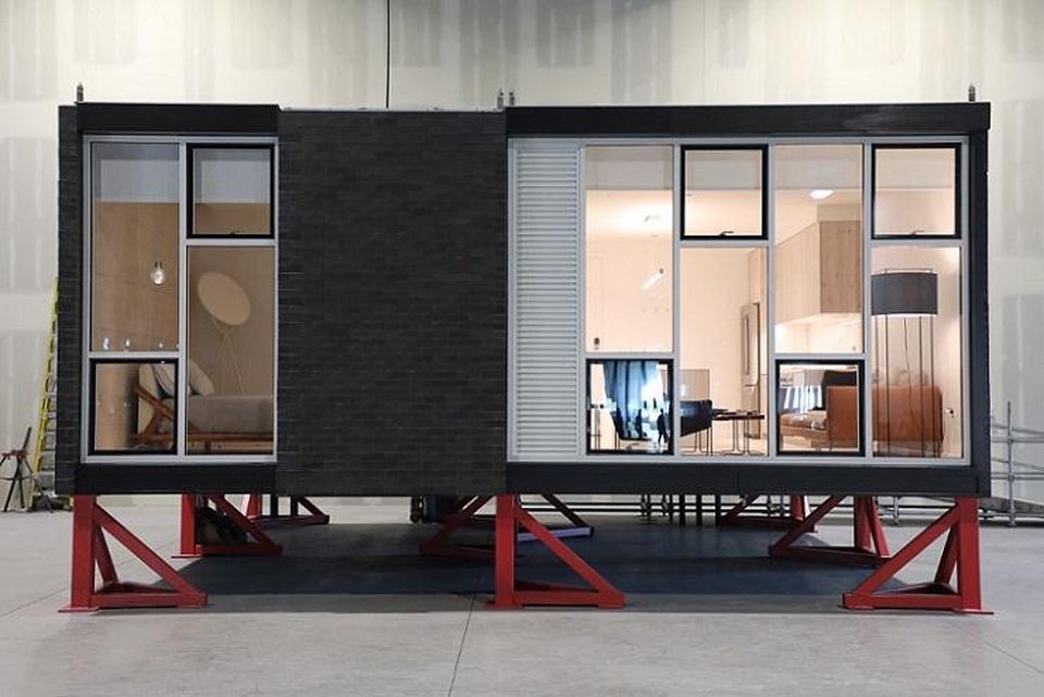 Skender's prototype of its new modular unit.