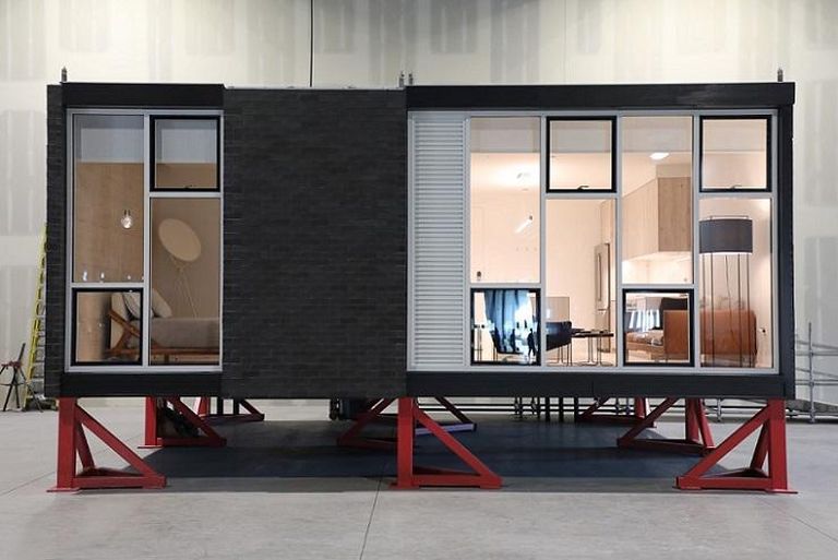 Skender's prototype of its new modular unit.
