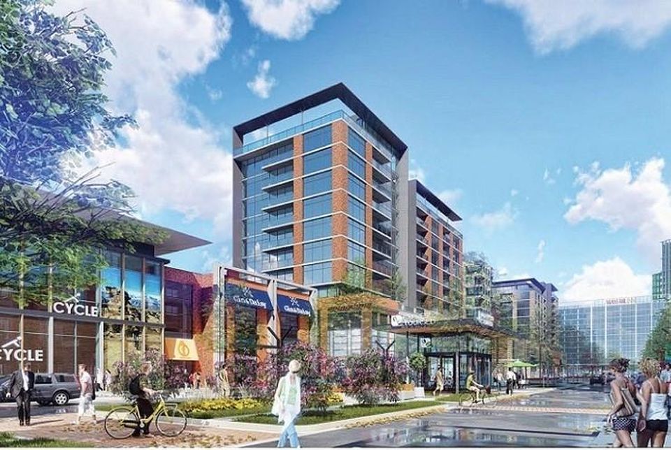 A vision of the possible uses for the former McDonalds campus.