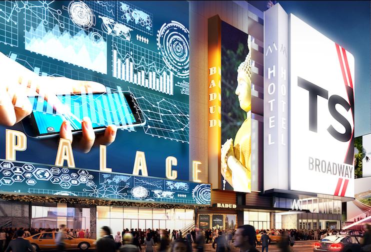 A Rendering of the theater at TSX