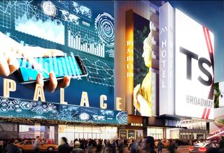 A Rendering of the theater at TSX
