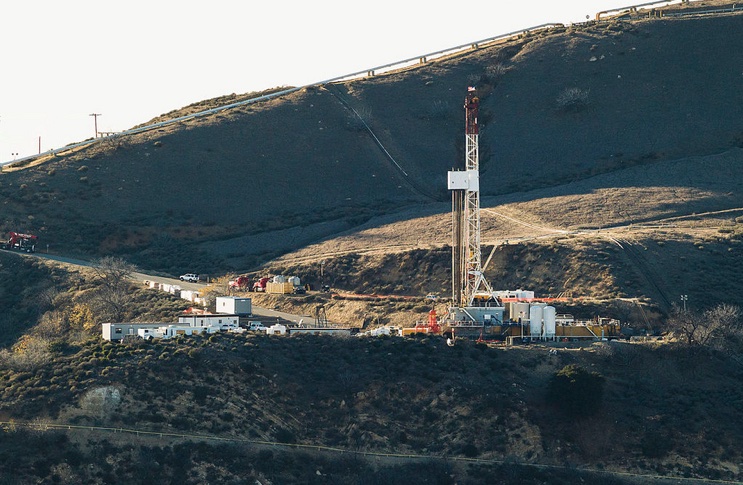 Equipment and machinery above Southern California Gas  Co’s natural gas well known as SS25 near Porter Ranch, which is part of the Aliso Canyon facility, where a leak was discovered October 23, 2015.