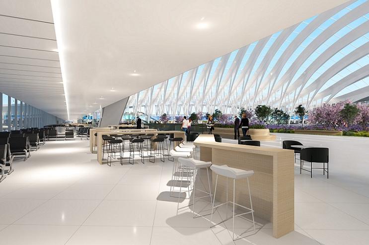 Spanish architect Santiago Calatrava's design for Chicago's O'Hare Global Terminal