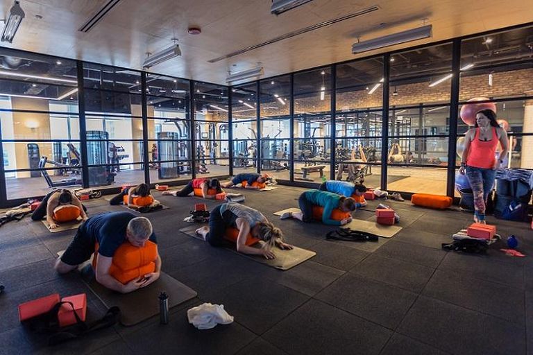 Tone, the new state-of-the-art fitness center in the Willis Tower. 