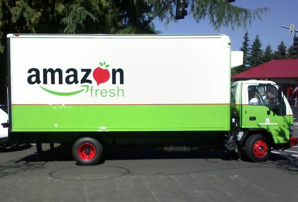 Amazon delivery truck
