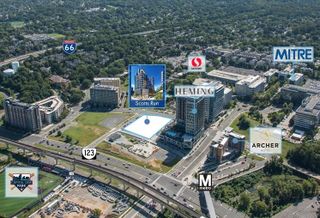 An aerial view of the Scotts Run development site that sold for $18.5M. 