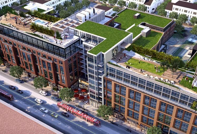 Apollo roof deck rendering