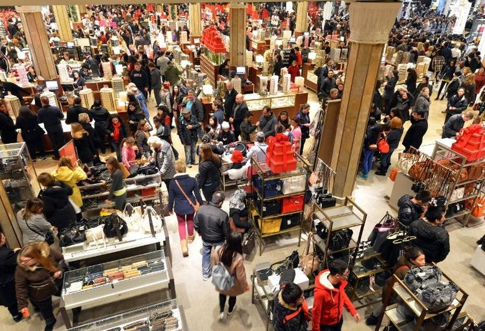Holiday shopping, black friday