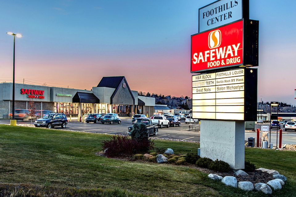 The Safeway-anchored shopping center is located on 8.33 acres at 13019 W. Alameda Parkway.