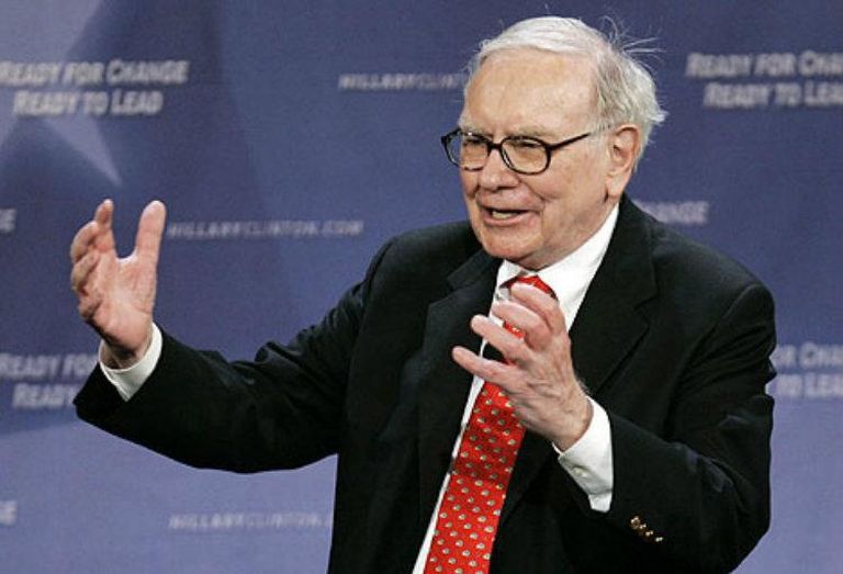 Real estate mogul Warren Buffett