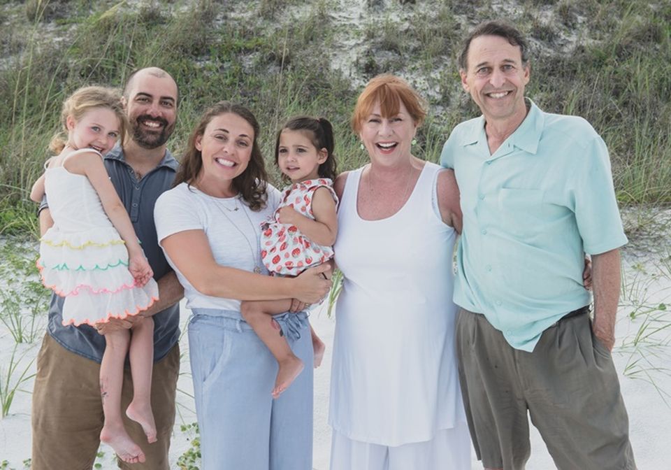 Peter Kruskamp Stephanie Kruskamp Nancy Nolan Willa Paige Kruskamp and Reese Nolan Kruskamp