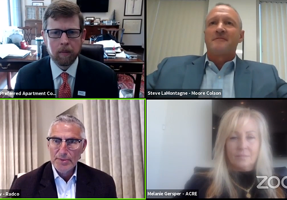 John IsaksonChief Financial OfficerPreferred Apartment CommunitiesMelanie GersperCOOACRENorman RadowCEORadcoSteve LaMontagne - ModeratorPartnerMoore Colson CPAs and Advisors
