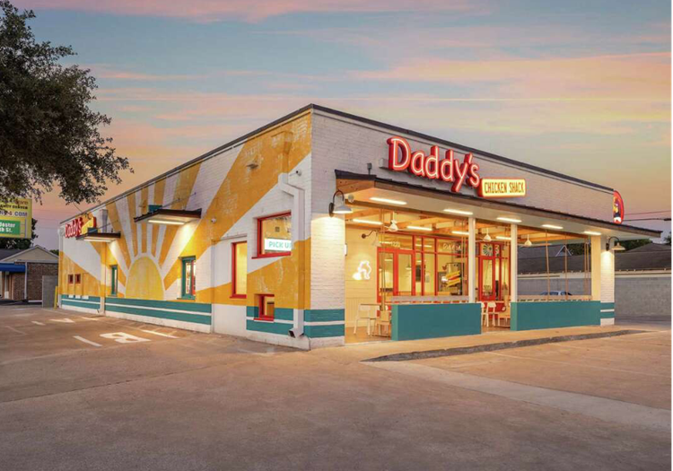 Daddy's Chicken Shack's location in Houston, Texas.