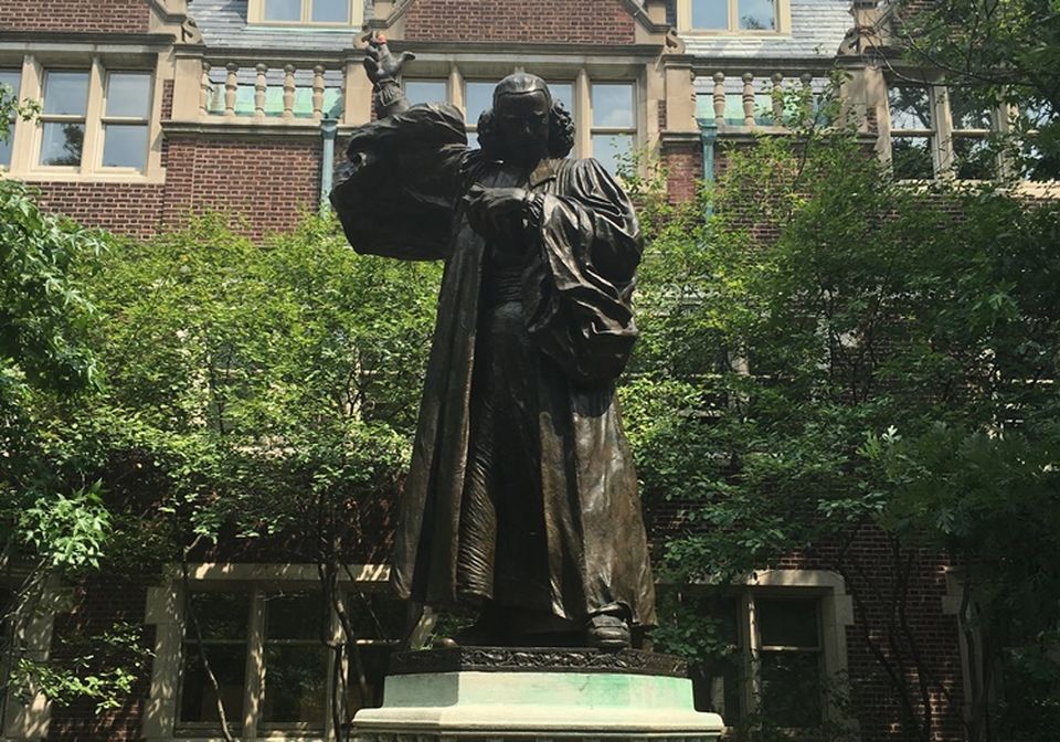 Rev. George Whitefield statue