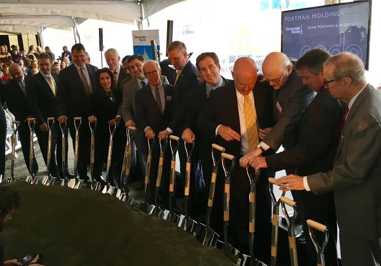 Portman Holdings Georgia Tech Coda groundbreaking