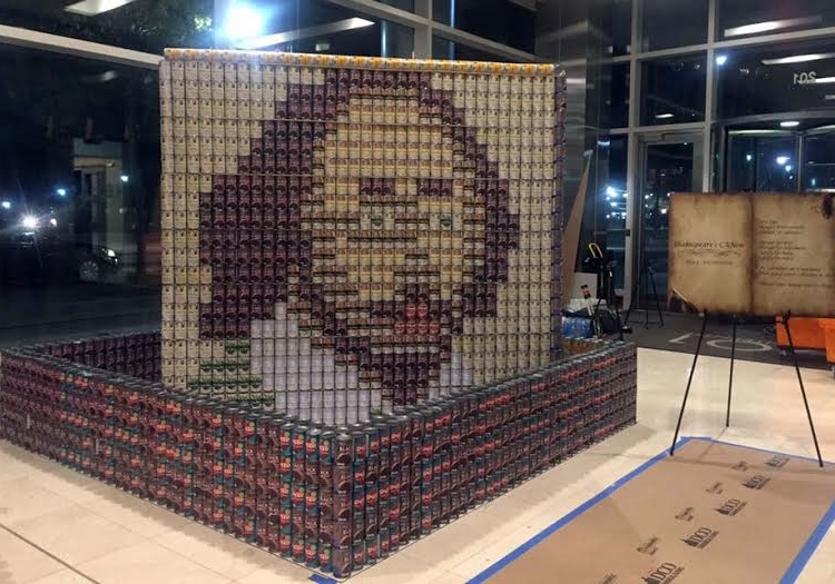 Canstruction Atlanta Wakefield Beasley PM&A Engineering