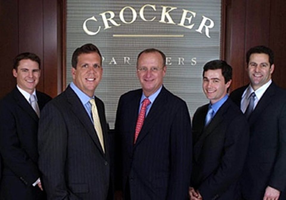 Crocker Partners senior staff Christopher Eachus, Thomas Brockwell, Thomas Crocker Angelo Bianco Todd Amara