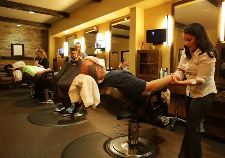 The Gents Place Main Grooming Floor