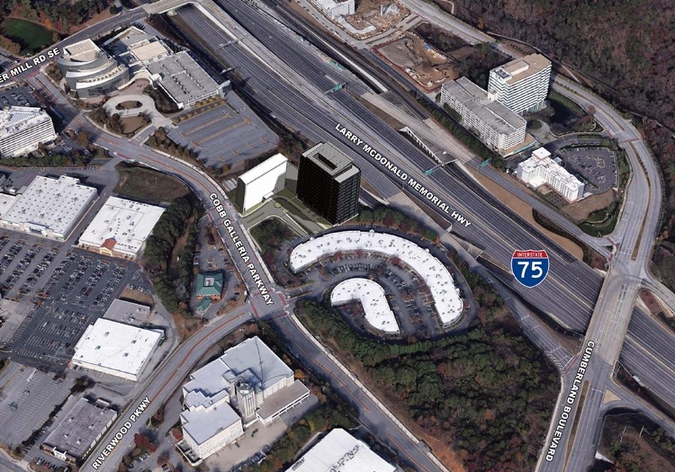 Cobb Gallerai Pkwy locator map
