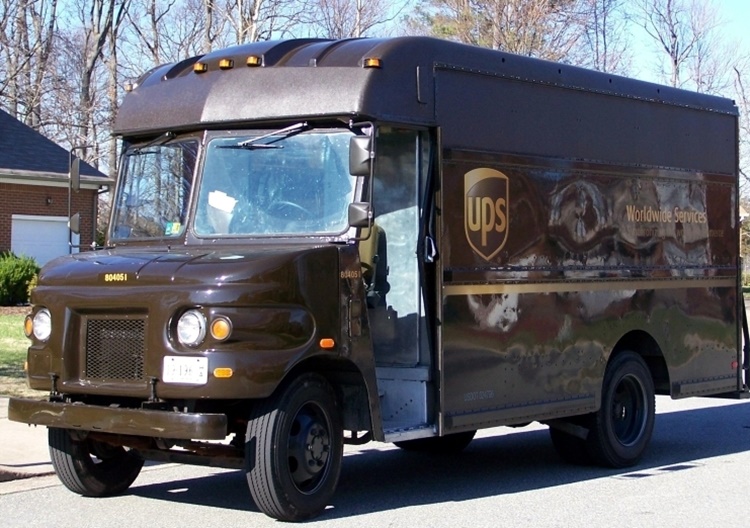 UPS truck 