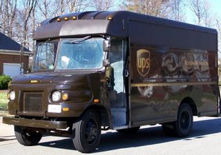 UPS truck 