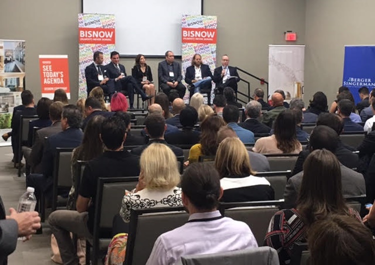 Jeffrey Margolis Berger Singerman Gil Dezer CEO Dezer Development Jon Cardello Stantec Architecture & Design Arden Karson Related Group Dan Kodsi Paramount Ventures 
Jay Parker Florida Douglas Elliman