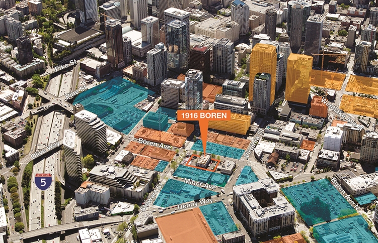 Developer Plans Residential High-Rise For Denny Triangle Site