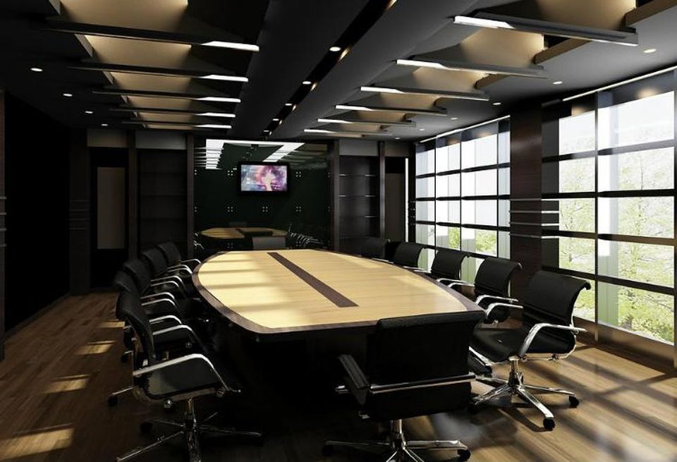 Office market, offices, conference room