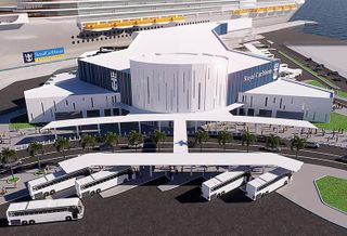 Royal Caribbean Galveston Cruise Terminal Rendering