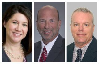 From left: Julie Fugitt-Schultz, James Andrews and Jeff Greenwald will lead Integra Realty Resources newly launched hospitality practice IRR Hotels.