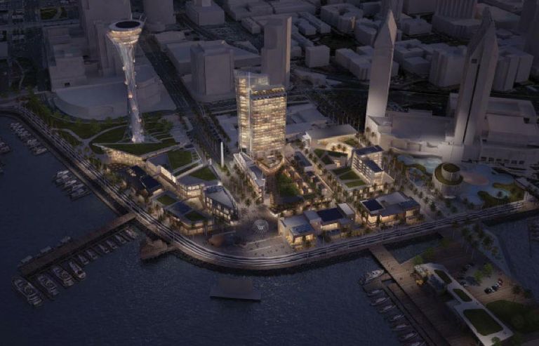 A JV of Gafcon and Protea Waterfront Hotel Development has proposed Seaport San Diego, a $1B, 1.3M SF development.