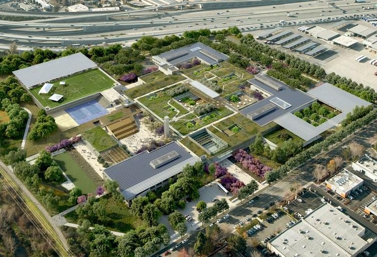 Microsoft's proposed Mountain View campuscredit: Microsoft