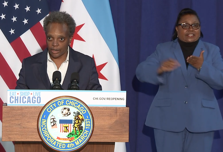 Mayor Lightfoot Eases Restaurant Restrictions, But Cold Weather Ahead Could Still Lead To A COVID-19 Surge