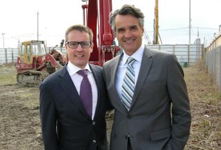 Great Gulf president Christopher Wein and VP high-rise Alan Vihant.