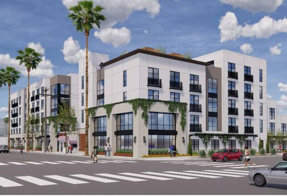 Rendering of Eagle Rock Assisted Living and Memory Care Center by KTGY Architecture + Planning