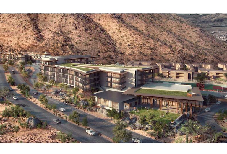 A rendering of the Marriott Autograph in Scottsdale 