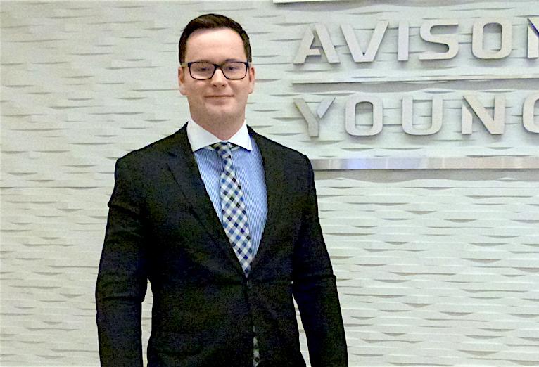 Aaron Moore, vice president with Avison Young Capital Markets Group.