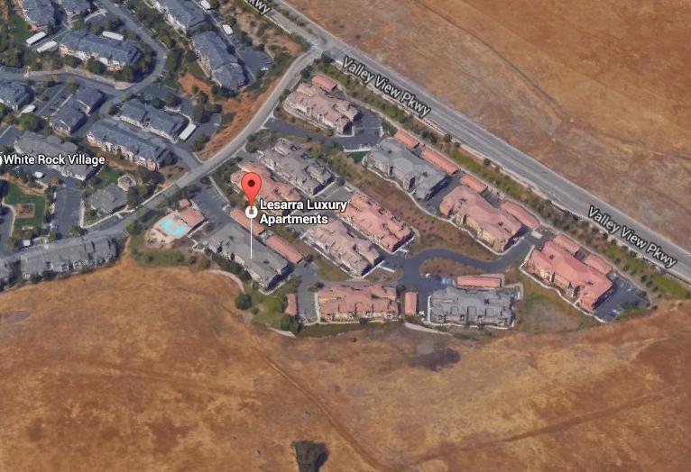A Google Maps View of LeSarra Apartments