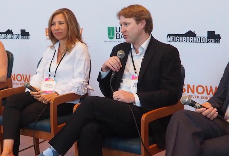LandDesign's Gabriela Canamar and JBG Smith's Robert Vaughan