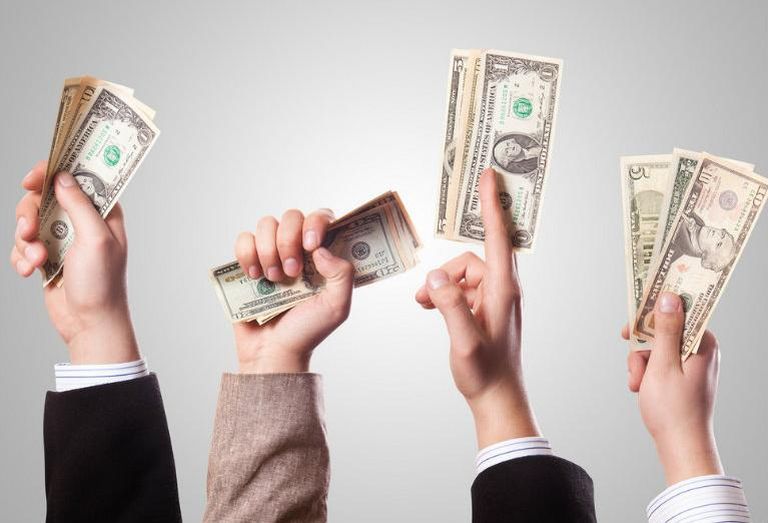 Venture capital, investment, cash, money, cash in hands, dollars