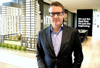 Great Gulf president Christopher Wein at the Home presentation centre