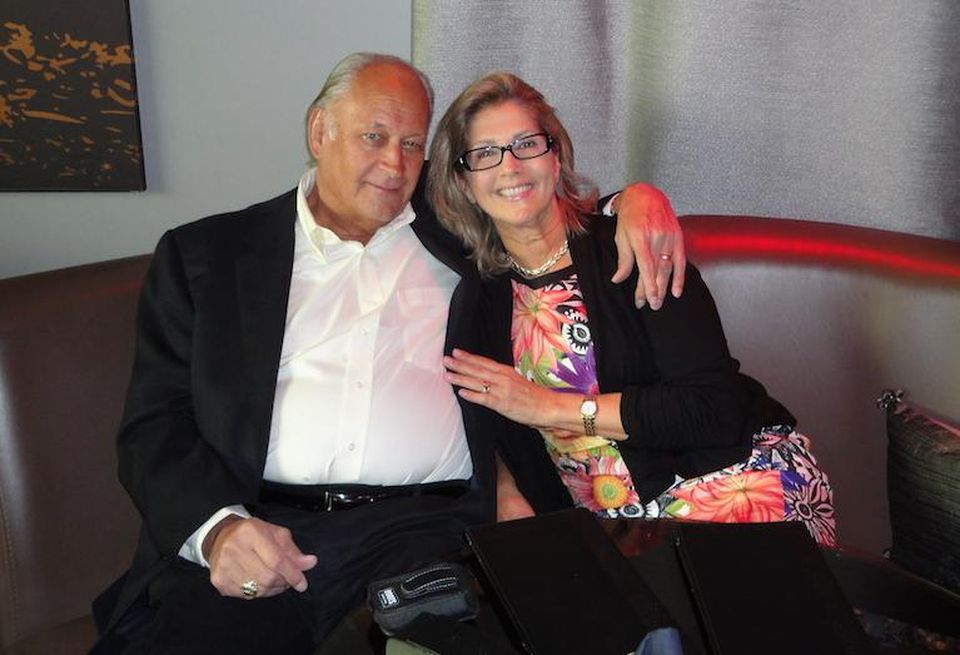 Michael Beckley and his wife Janet.