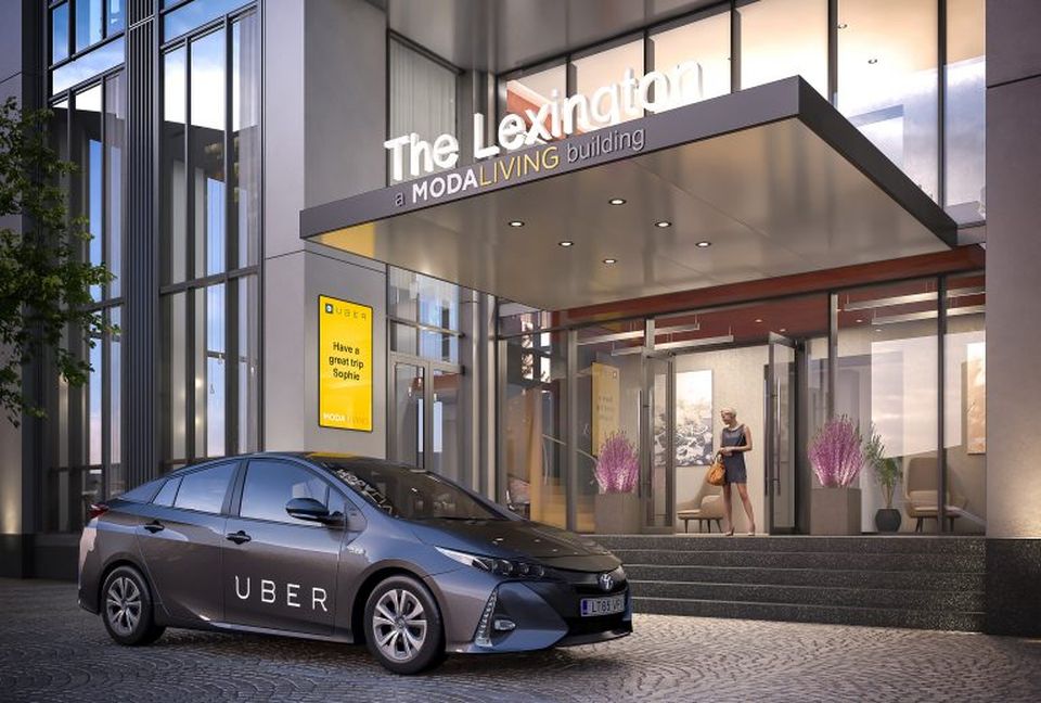Manchester apartment partnership between Uber and Moda Living
