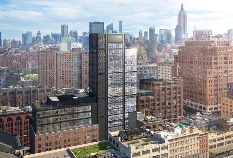 Rendering of 412 West 15th St. in Manhattan's Meatpacking District