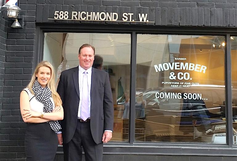 Alexandra Cozart and Tim Bristow from Colliers