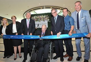 Ribbon cutting on the redevelopment of CF Rideau Centre