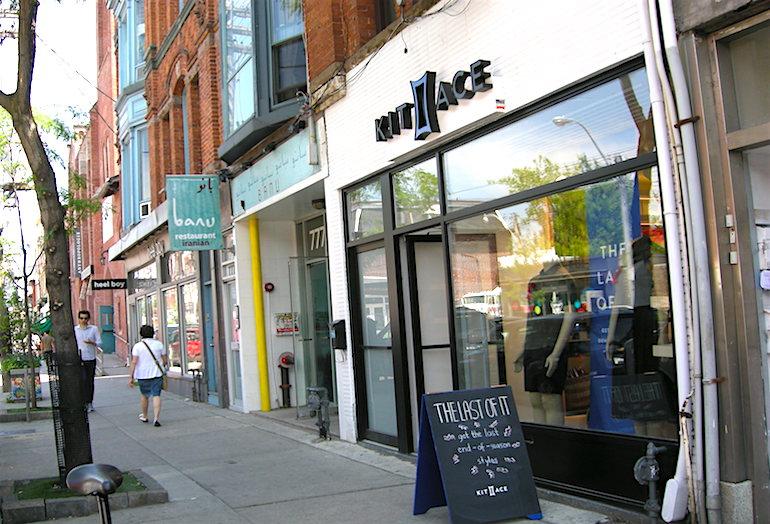 Kit and Ace on Queen Street West