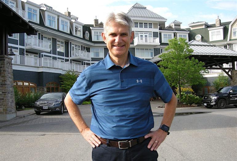 Developer Michael Sneyd at the JW Marriott The Rosseau